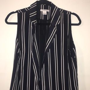 Long Striped Vest